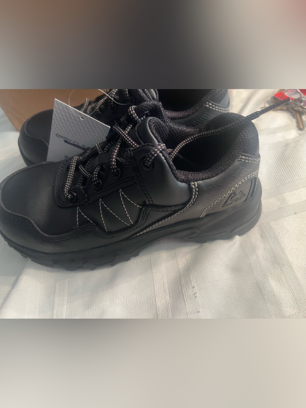 Ace piston steel toe work boot size 4 1/2- new